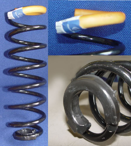 Why use coil srping rubber cushion, rubber stopper or rubber