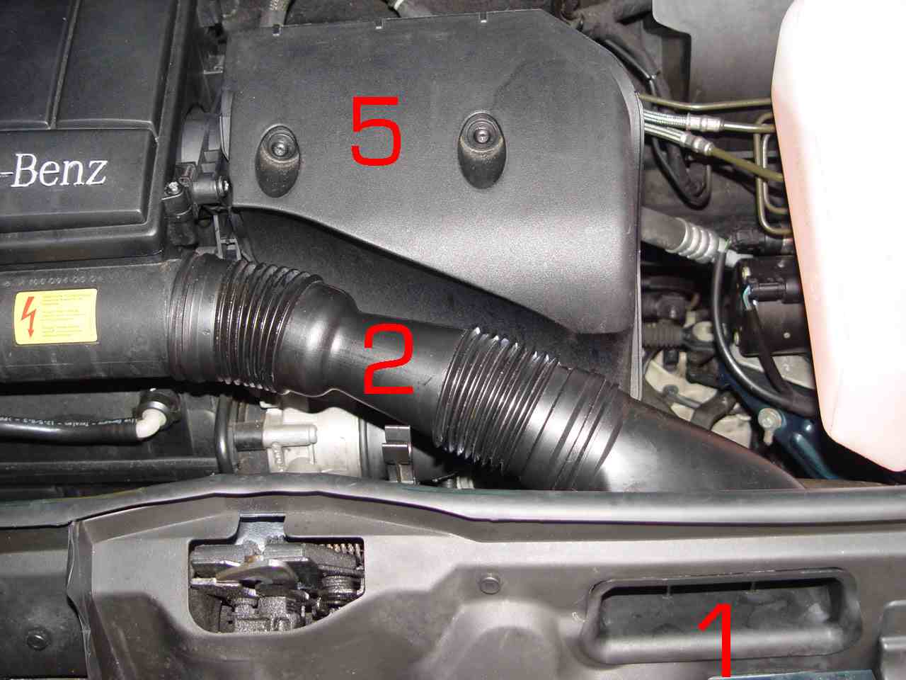 Mercedes a-class air mass unit problems